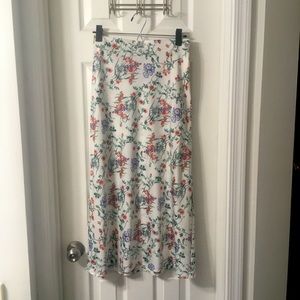 NEW floral maxi skirt